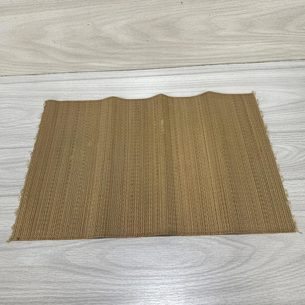 Hawaiian Woven Placement 1960s Aloha from Hawaii Vintage 17.75x11.75